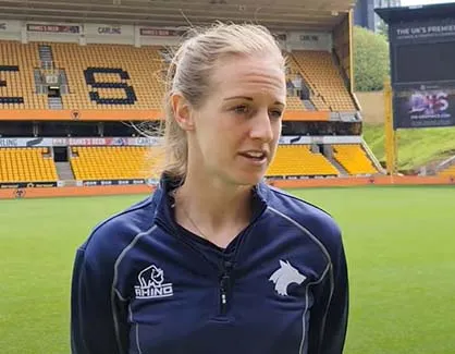 Image for case study: Kerry Harrop, University graduate and Tottenham Hotspur footballer